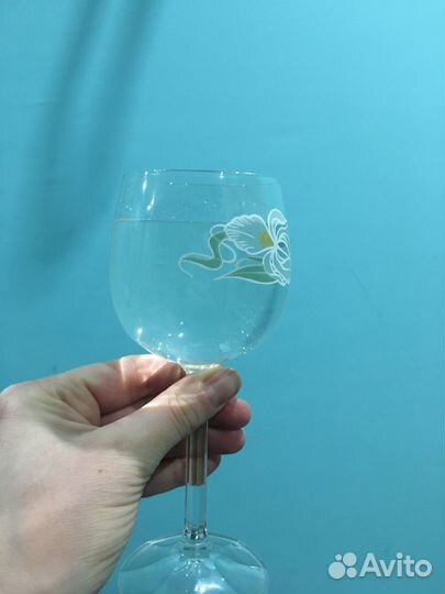 Фужеры бокалы Bohemia СССР винтаж