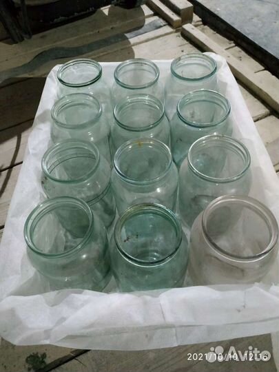 Банка стеклянная 3х литровая