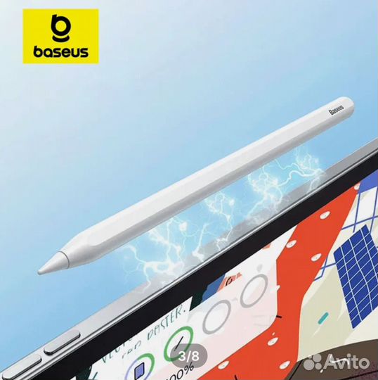 Apple Pencil Baseus 2ого поколения беспроводная