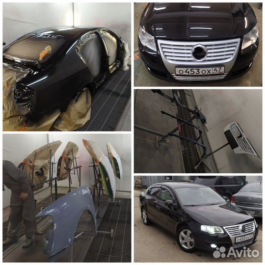 Кузовные,малярные,слесарные работы