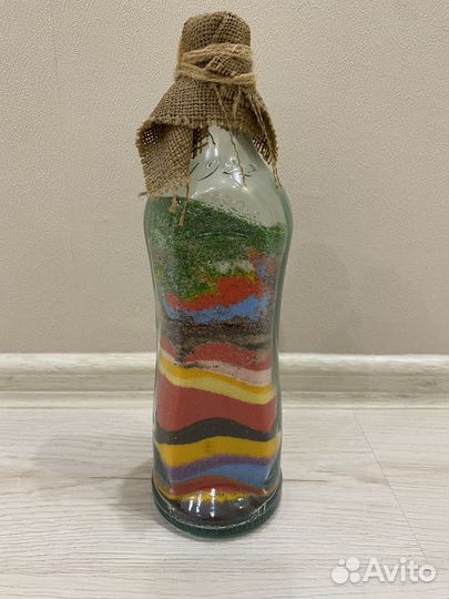Бутылка с песком
