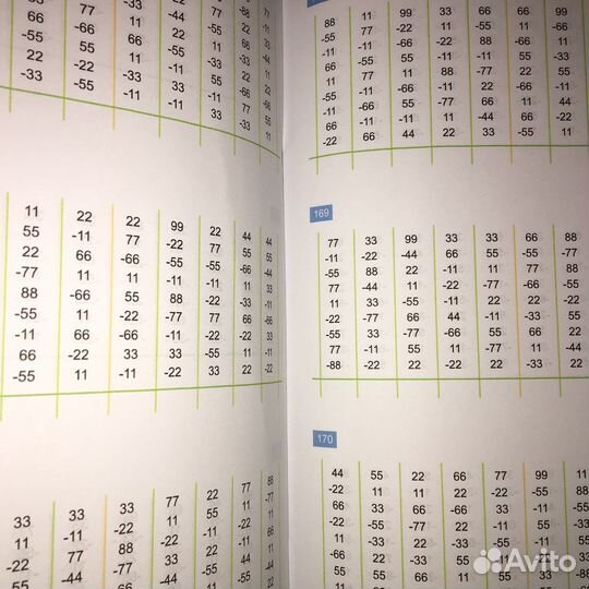 Ментальная арифметика тетради