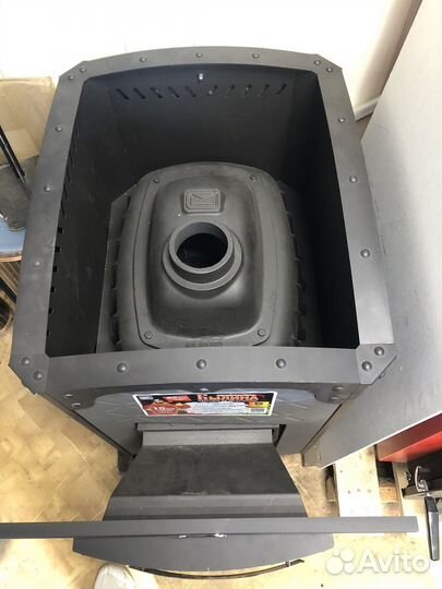 Печь для бани Былина-24 Ч Панорама