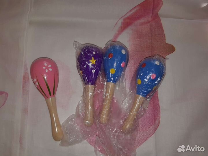 Деревянные погремушки