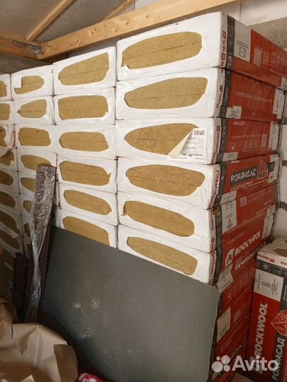 Утеплитель Rockwool Рокфасад 1000х600х50 / 2,4 м2