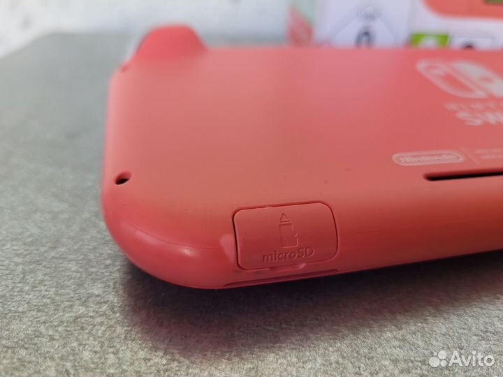 Nintendo Switch Lite чип розовая