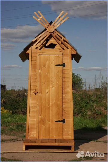 Дачный туалет с дельфином BYJ