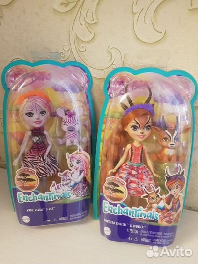 Кукла Энчантималс Зебра Зейди