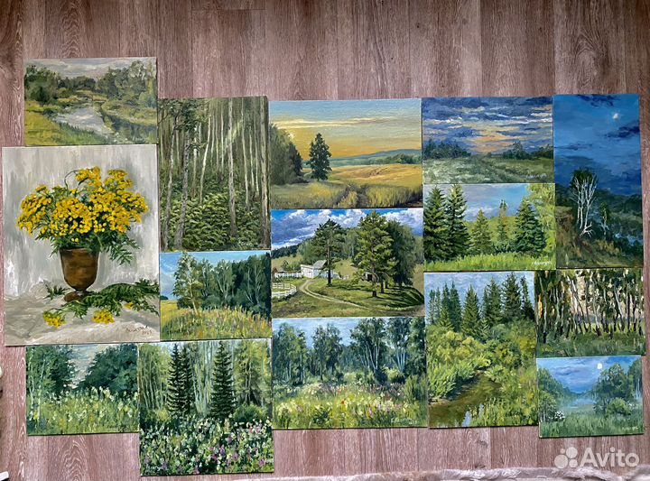 Картины маслом на холсте