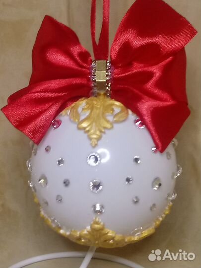 Елочные игрушки ручной работы