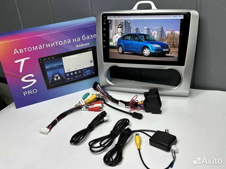 Магнитола Android Ford Focus 2 климат