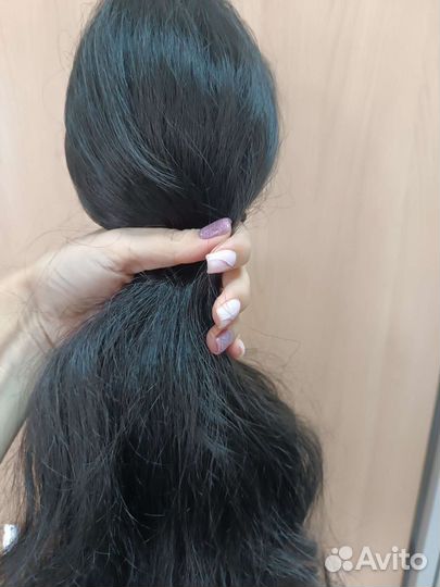 Искусственные волосы (хвост шиньон)