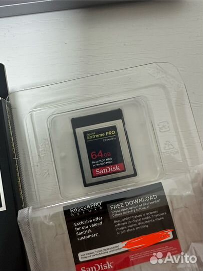 Карта памяти xqd / cfexpress type b 64gb