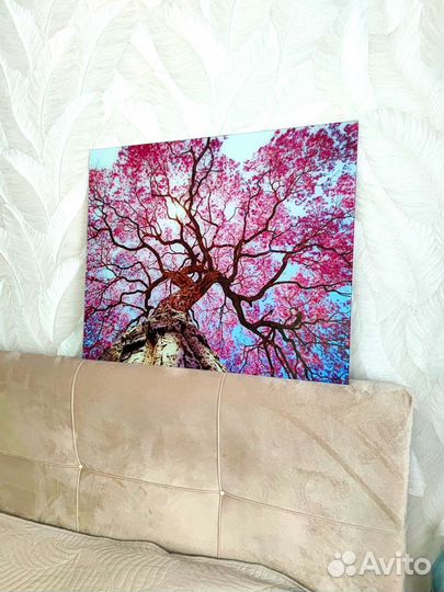 Картина стекло