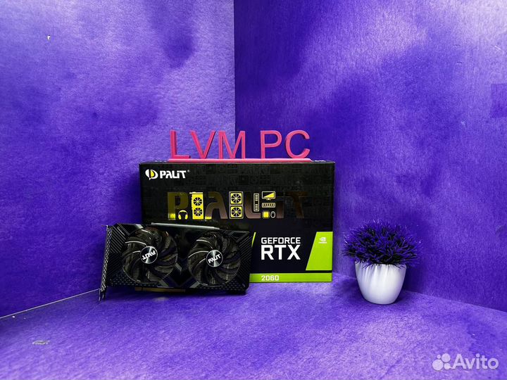Видеокарта RTX 2060 Palit