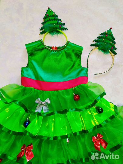 Новогодний костюм ёлочка