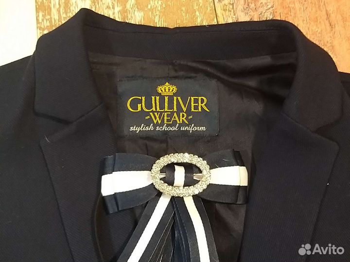 Жилетка gulliver для девочки школьная 164