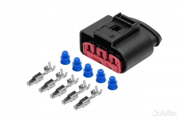 Разъем 1J0973775A 5-ти контактный к дмрв