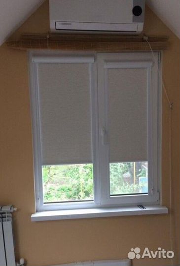 Рулонные кассетные шторы блекаут L0402-T0985