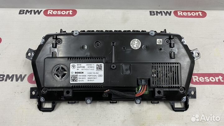 Панель приборов (щиток) BMW 2 F40 2020 0263745252