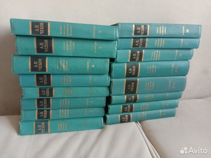 Собрание сочинений А. П. Чехова, 1-18 тома