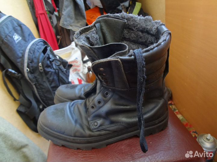 Зимние берцы б\у