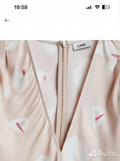 Платье lime новое xs