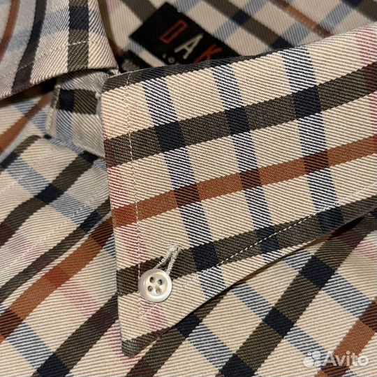 Рубашка Daks House Check, оригинал, made in Italy