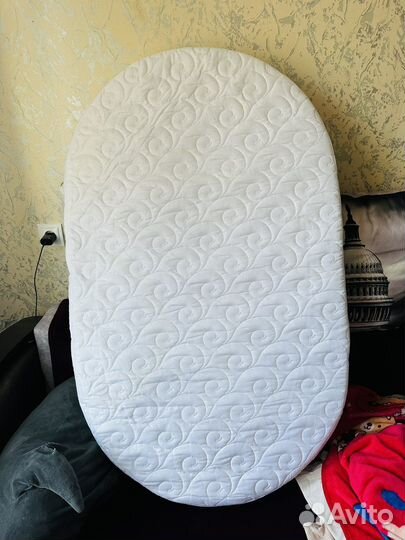 Матрас в кроватку детскую круглую