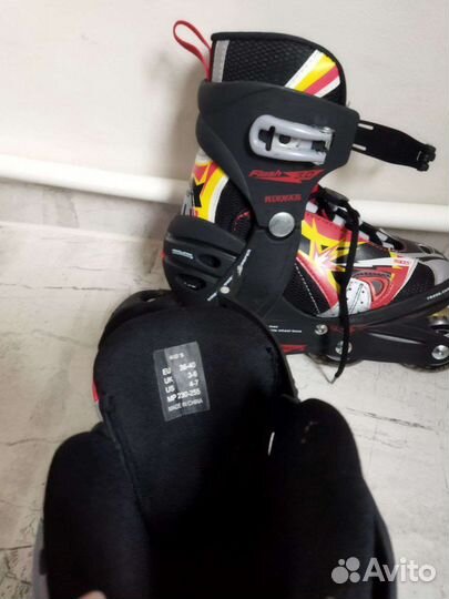 Коньки роликовые раздвижные 36-40