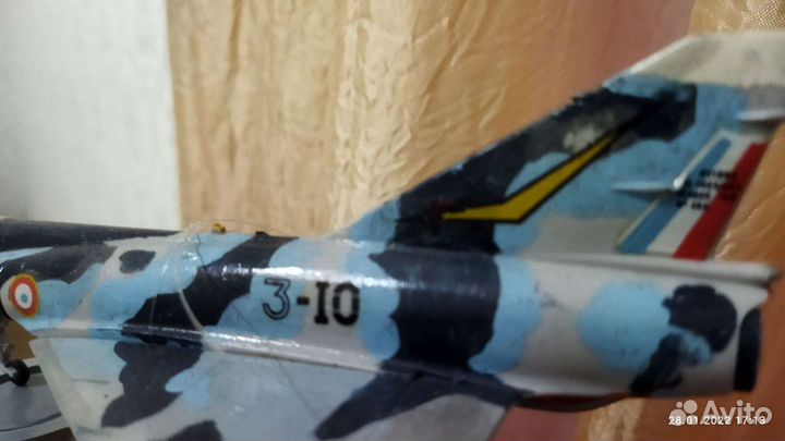 Копия модель самолёта Мираж 3