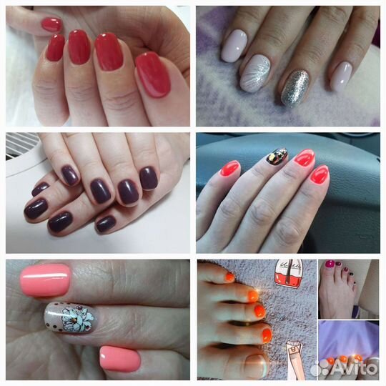 Маникюр педикюр в Марата