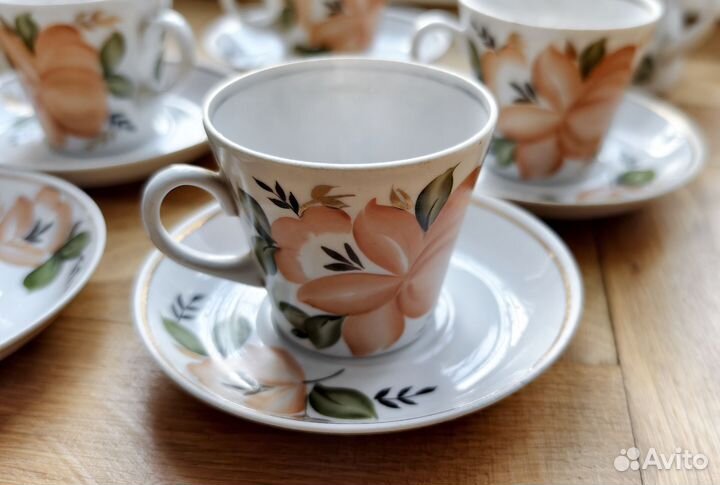 Кофейный сервиз Пролетарий Бронницы