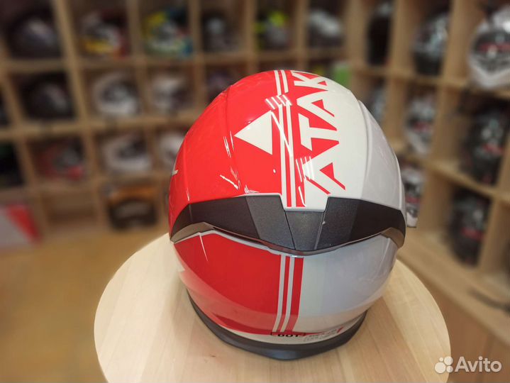 Шлем с забралом и очками jk526