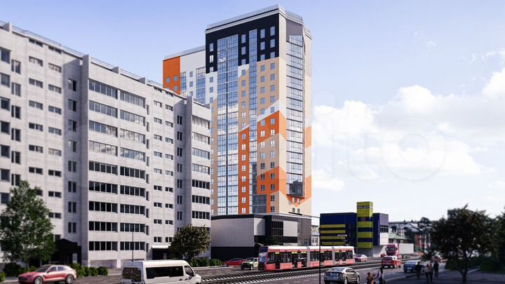 2-к. квартира, 54,5 м², 10/20 эт.