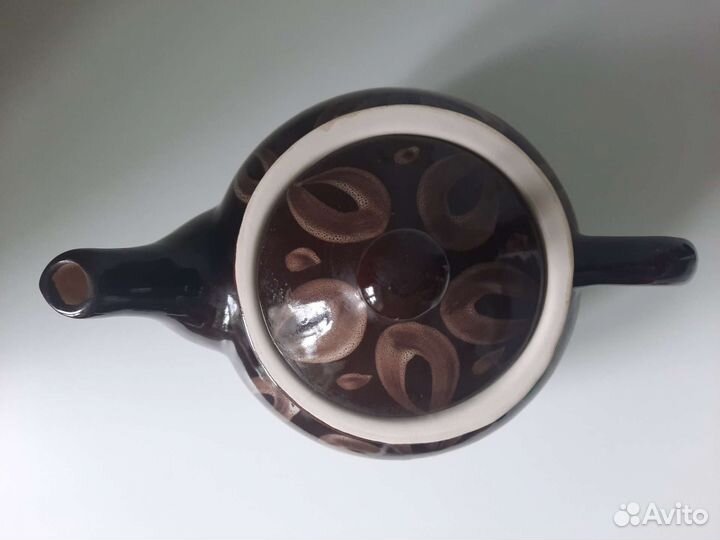 Чайник заварочный/доливочный СССР керамика