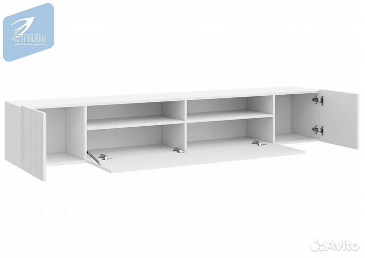 Сканди Тумба для тв Белый