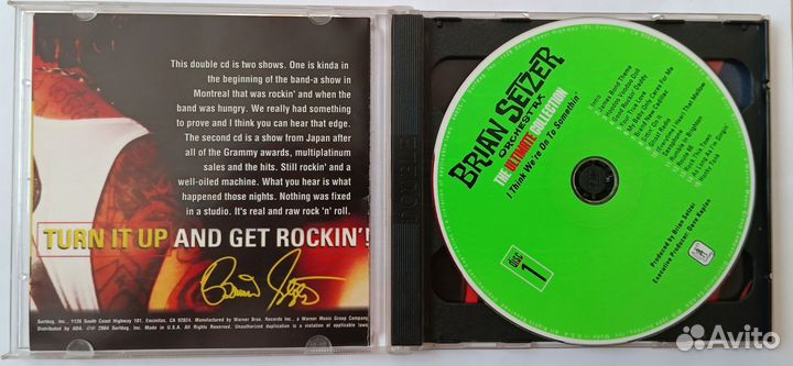 2 Cd Brian Setzer Orchestra