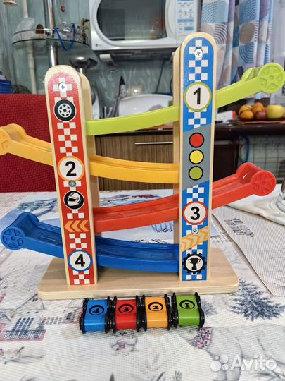 Детская деревянная дорога