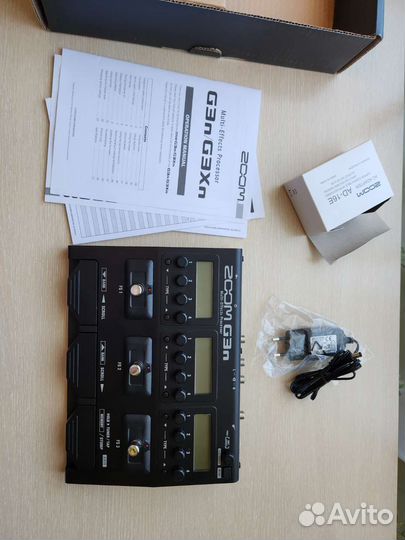 Гитарный процессор эффектов Zoom G3n