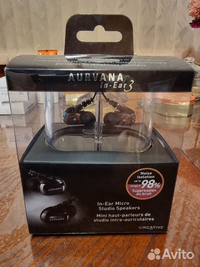 Наушники проводные Creative Aurvana In-Ear 3