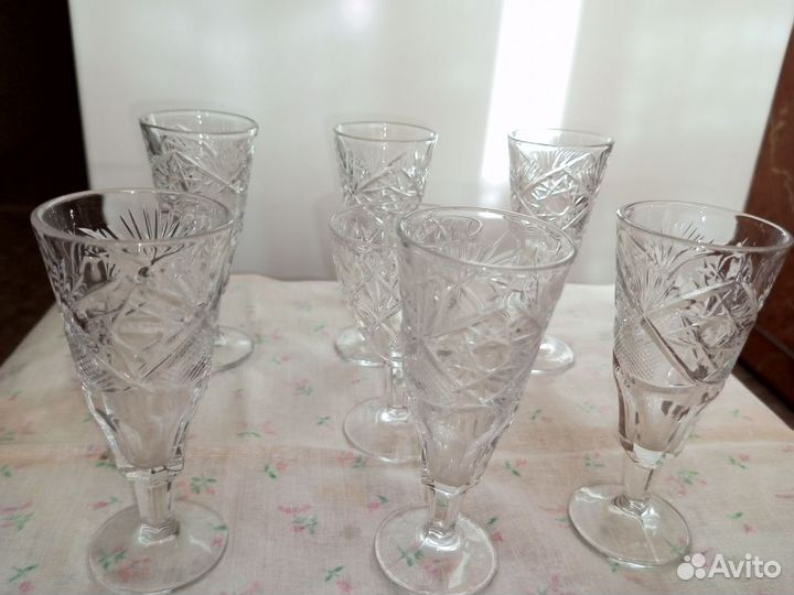 Хрустальная посуда СССР