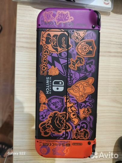 Nintendo Switch oled непрошитая с играми