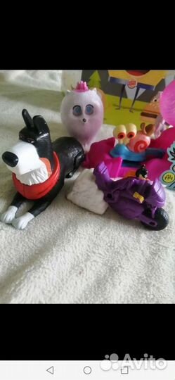Игрушки из бургер кинг. Цена за 12 шт