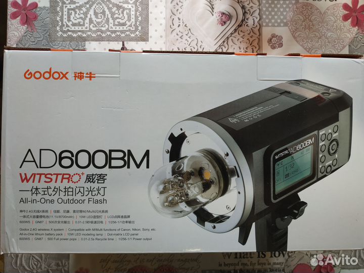 Godox Witstro AD600BM в Наличии