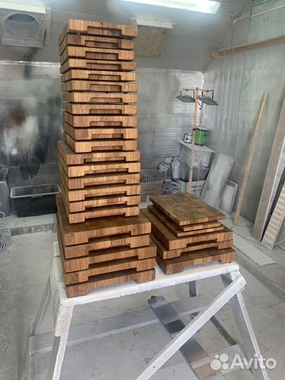 Доска разделочная торцевая