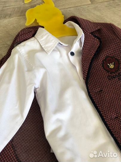 Костюм для мальчика пиджак с рубашкой