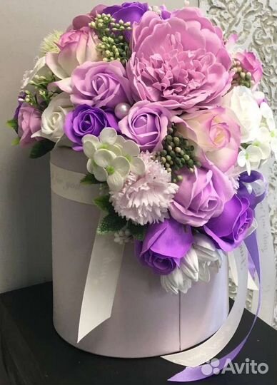 Букет из мыла