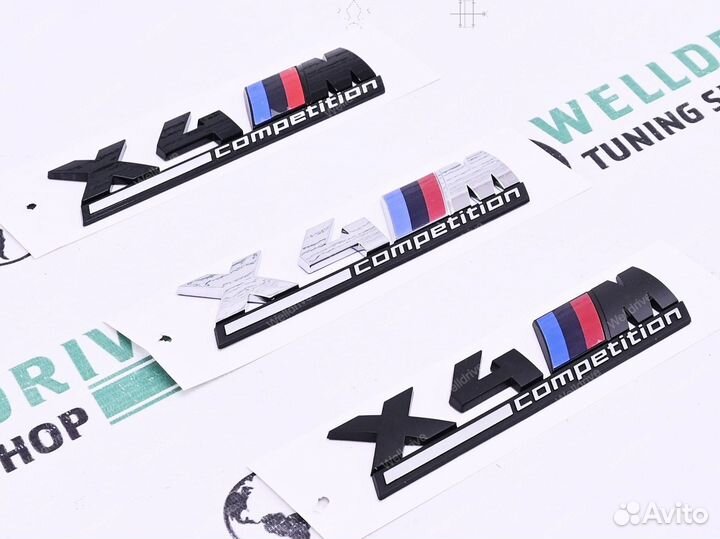 Шильдик BMW X4M Competition