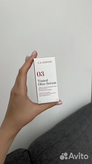 Тональный крем clarins tinted oleo serum